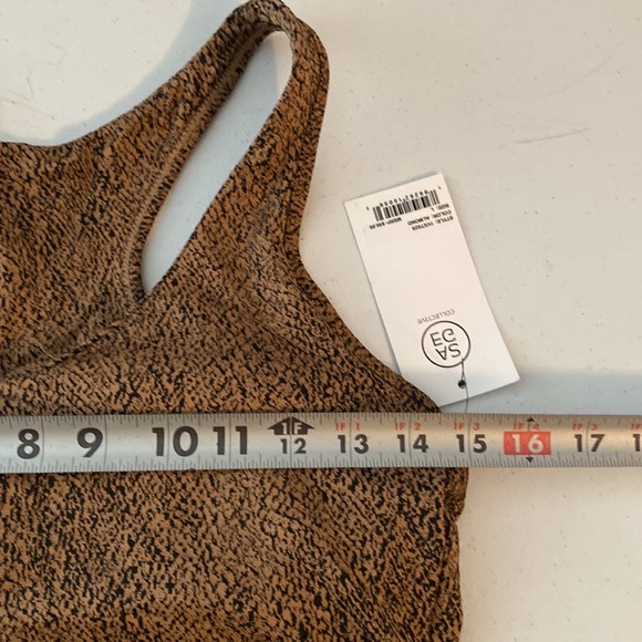 Sage Collective Keyhole Longline Sports Bra Size L NEW - Picture 5 of 8